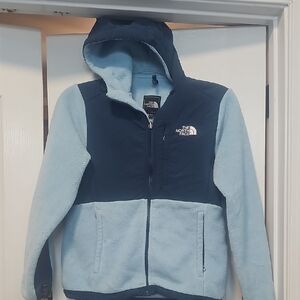 The North Face Two-Tone Blue Fleece Jacket